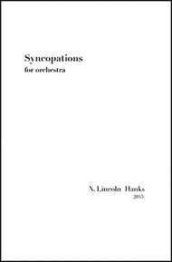 Syncopations Orchestra sheet music cover Thumbnail